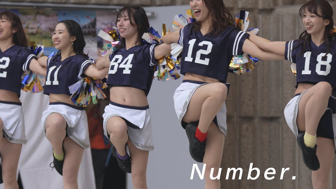 フレッシュでキュートな美チア・パフォｰマンスに釘付け！ Number.  日の丸フェスティバル2024 〜ステージ編〜