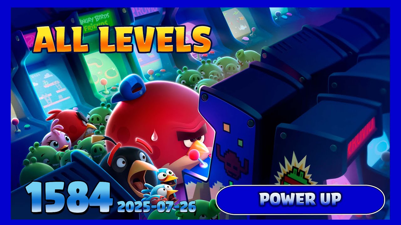 ALL LEVELS  -  HIGHEST SCORE POWER-UP in Angry Birds Friends Tournament 1584 26-07-2025
