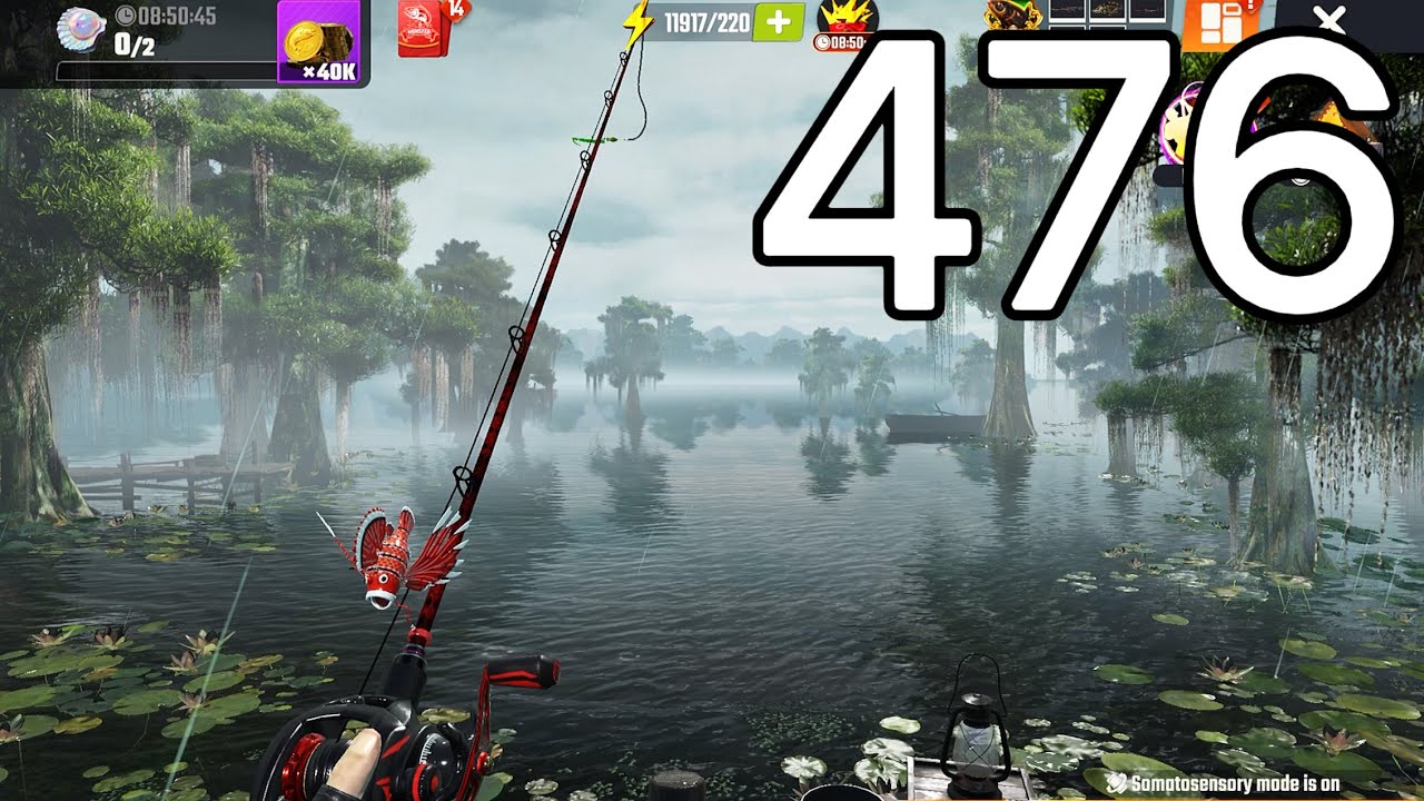 🐠 Fishing Master / Gameplay Walkthrough / Part 476 / T1 / Caddo Lake / Rudolf