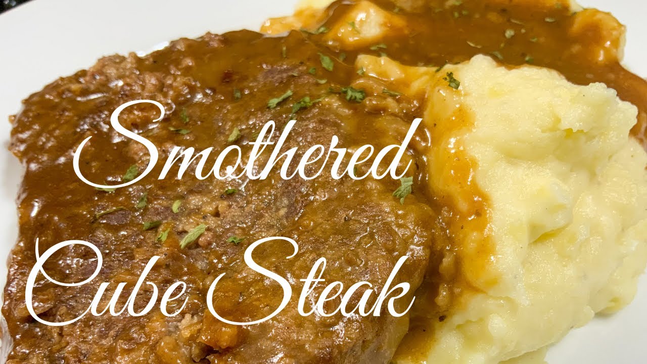 Southern Fried Cube Steak w/ Brown Gravy | Smothered Cube Steak | Comfort Food Recipe