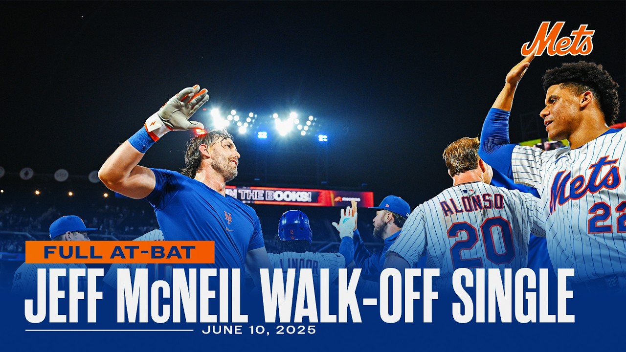 Jeff McNeil WALK-OFF WINNER! | Full At-Bat