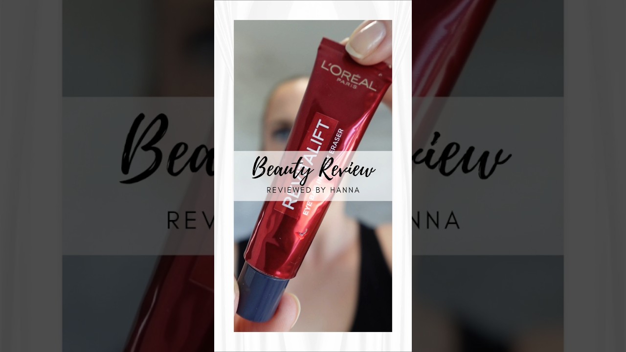 Using the L&rsquo;Or&eacute;al Paris Revitalift Laser Eye Bag Instant Eraser Eye Cream on top of makeup