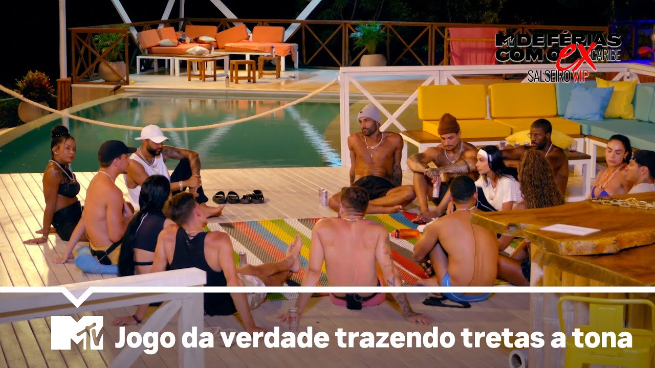 Jogo de verdade ou consequência termina em TR3TA | De Férias Com O Ex Salseiro VIP T2