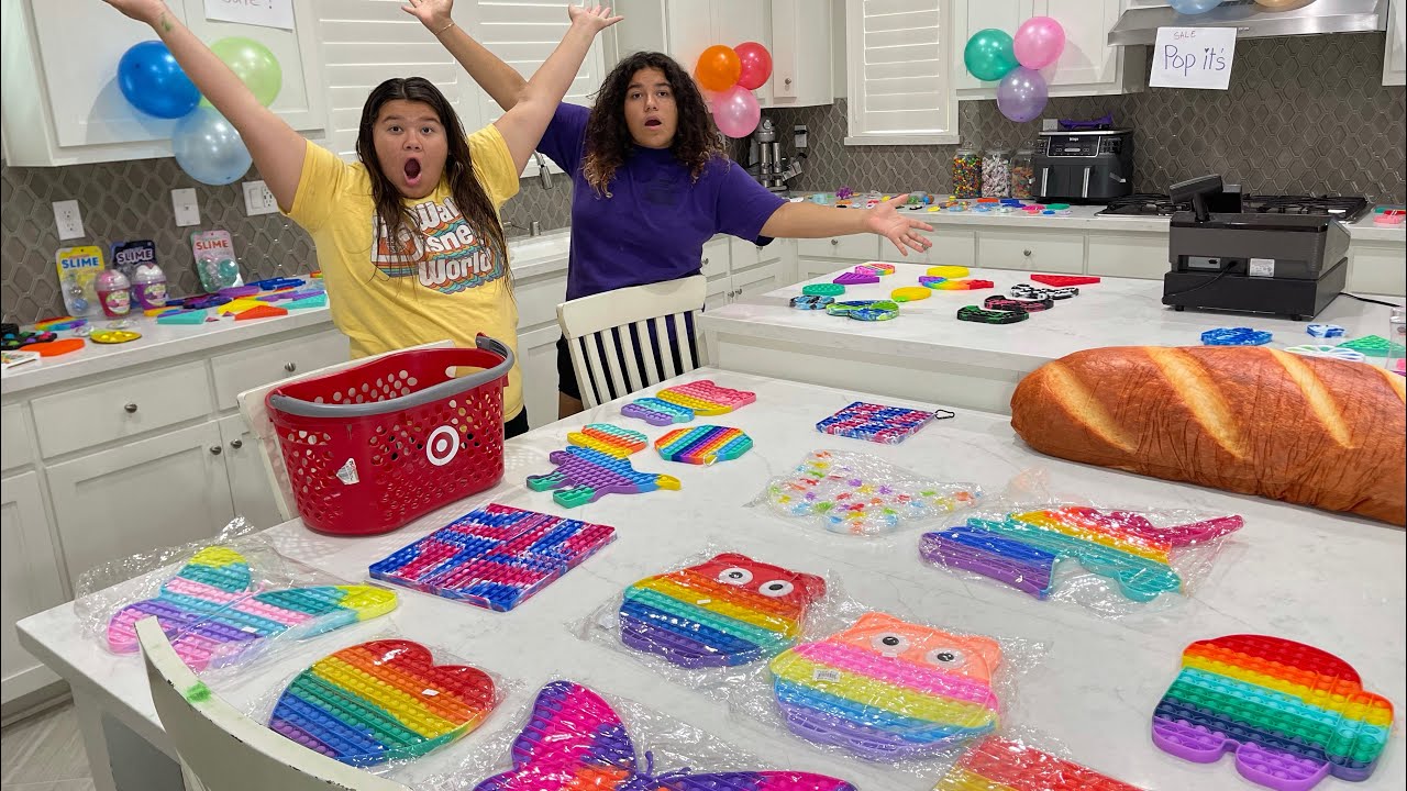 We OPENED Our Own FIDGET STORE At Home!!