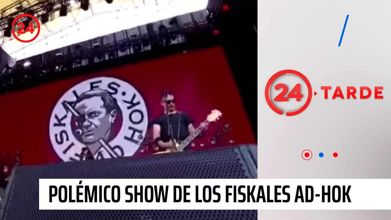 Oficialismo y oposición rechazan polémico show de Fiskales Ad-Hok en Lollapalooza | 24 Horas TVN