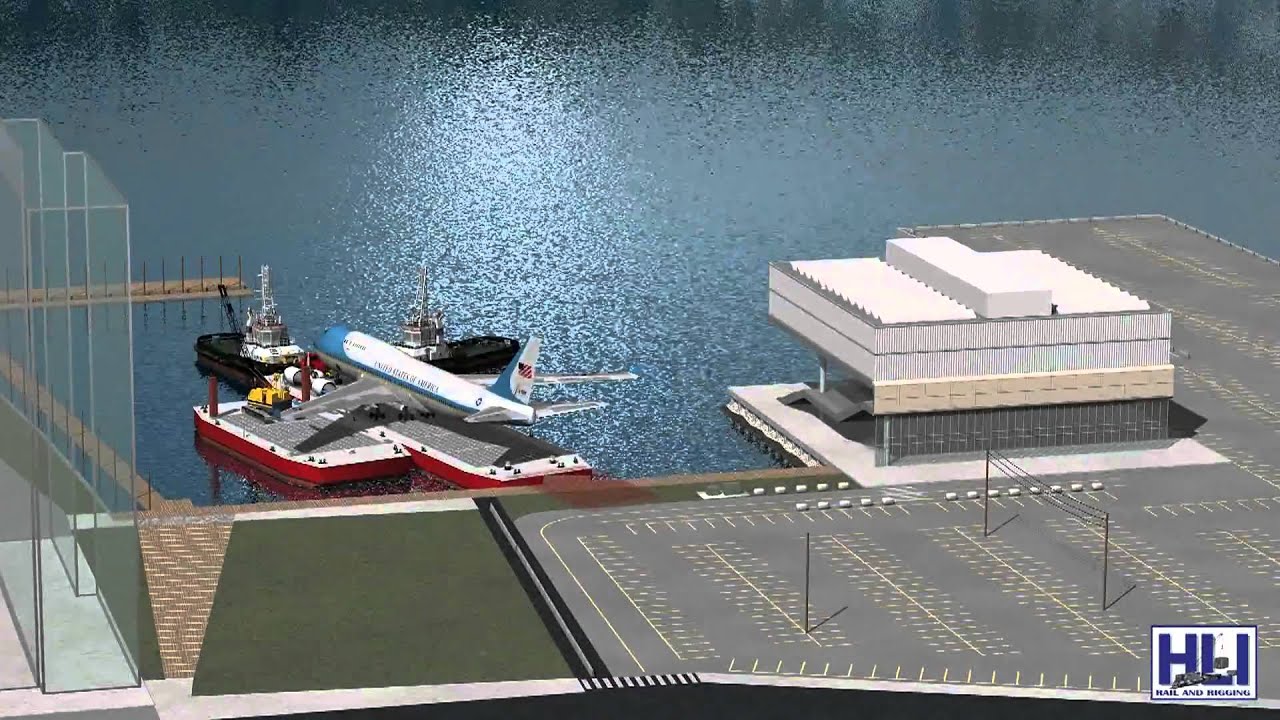 HLI Rail & Rigging - Air Force 1 Offload Animation