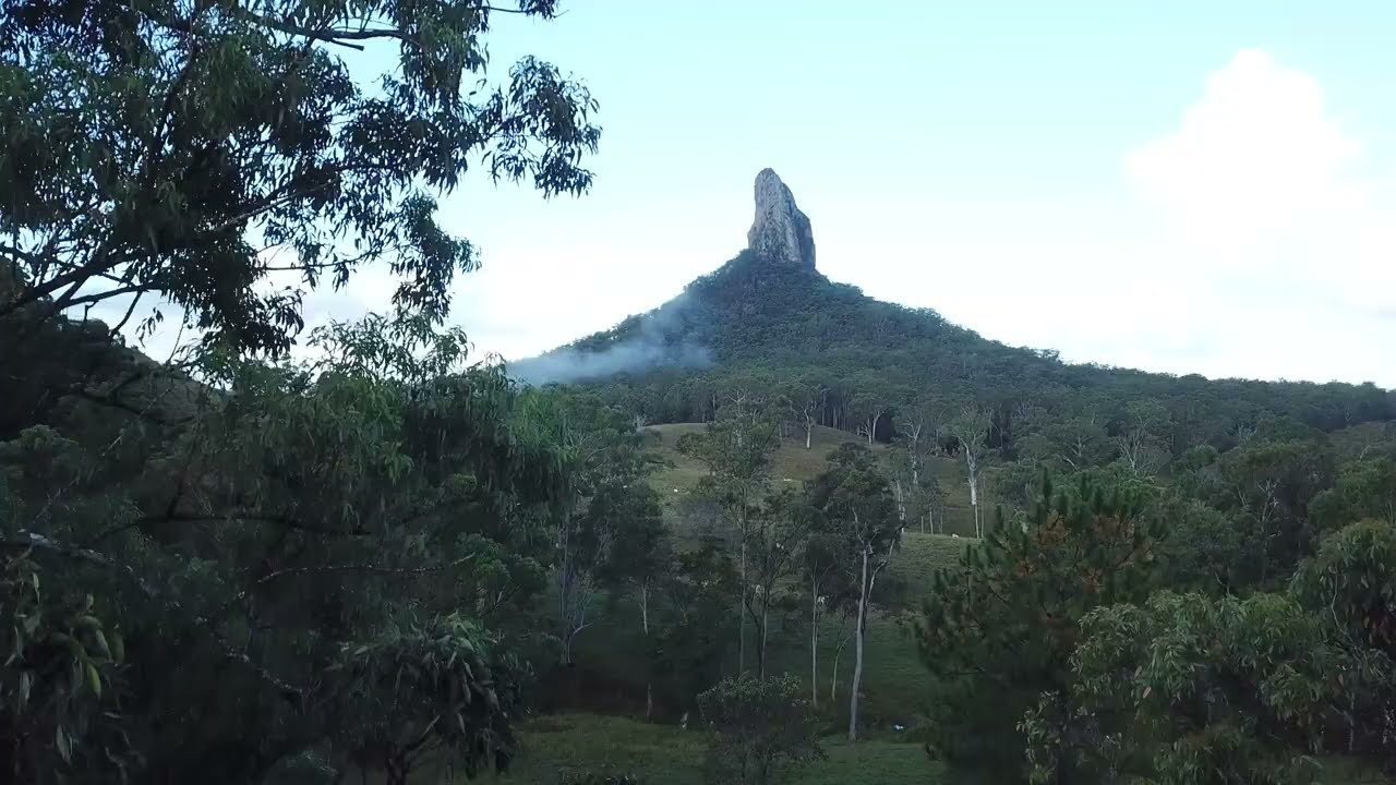 Mount Coonowrin in the Glass House Mountains | Drone Footage [4K]