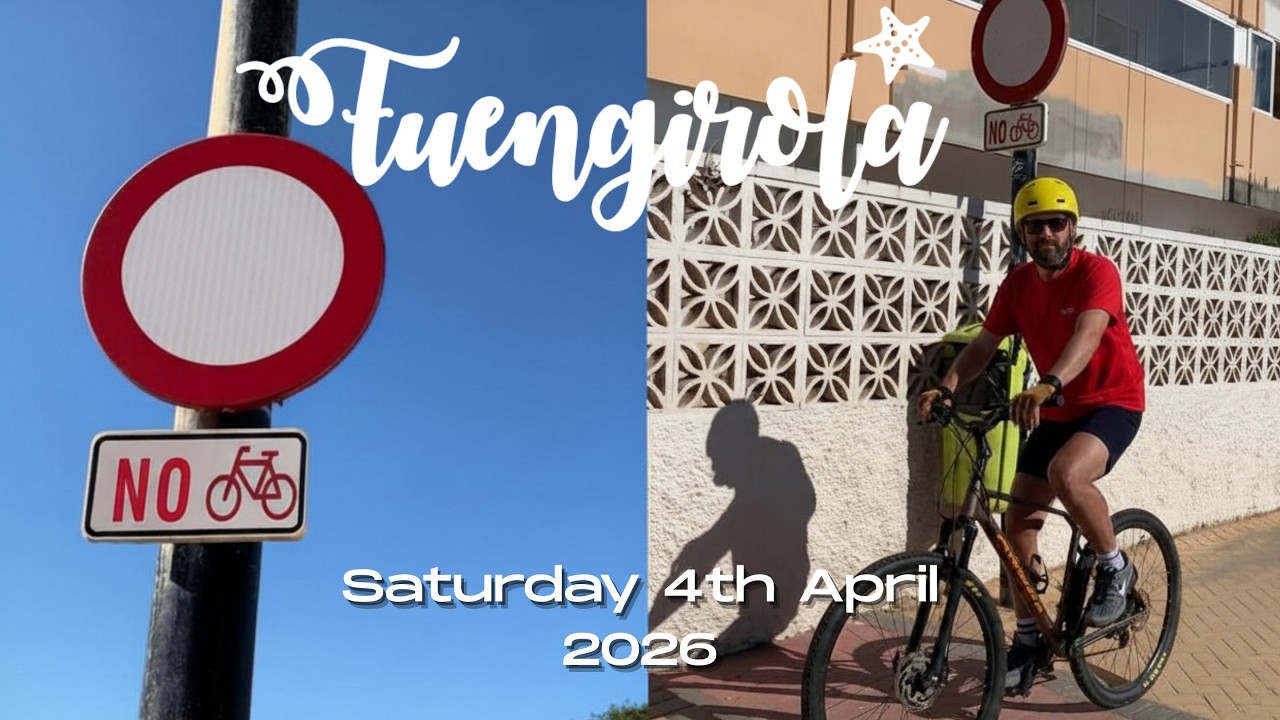 Fuengirola Beach Promenade Walk 4K | Palm Trees, Sun & Seaside Vibes