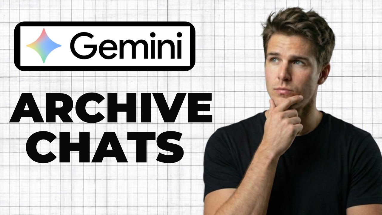 Как заархивировать чаты в Google Gemini (краткое руководство)