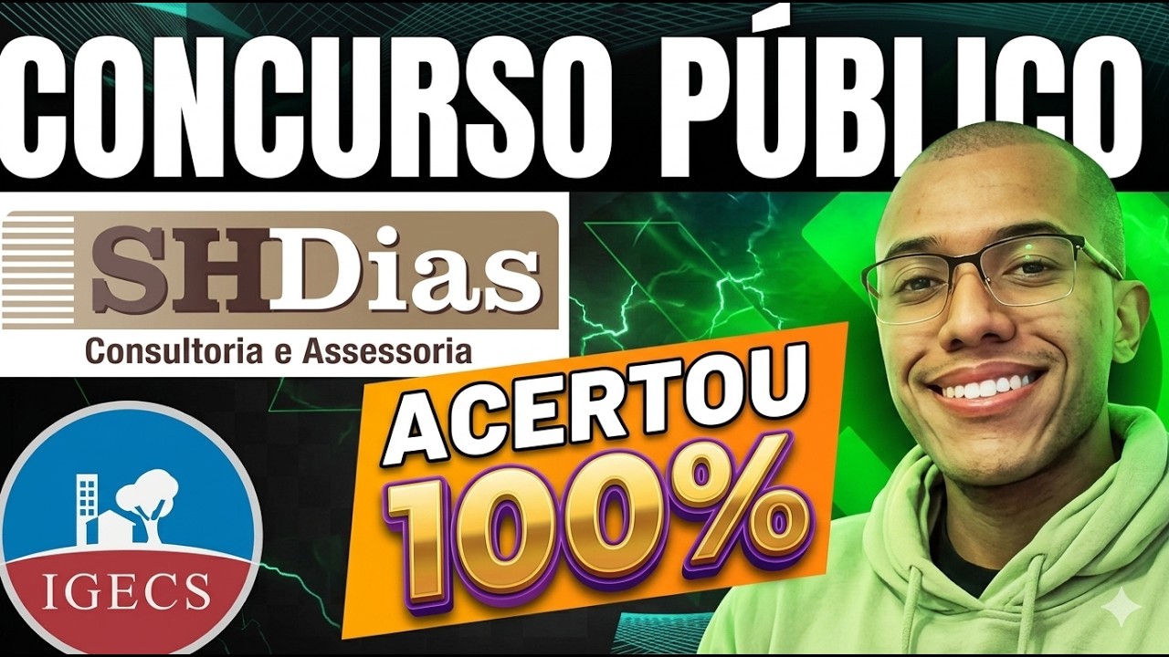 IGECS SHDIAS PORTUGUES   GABARITE SUA PROVA E BAIXE AS PROVAS ANTERIORES