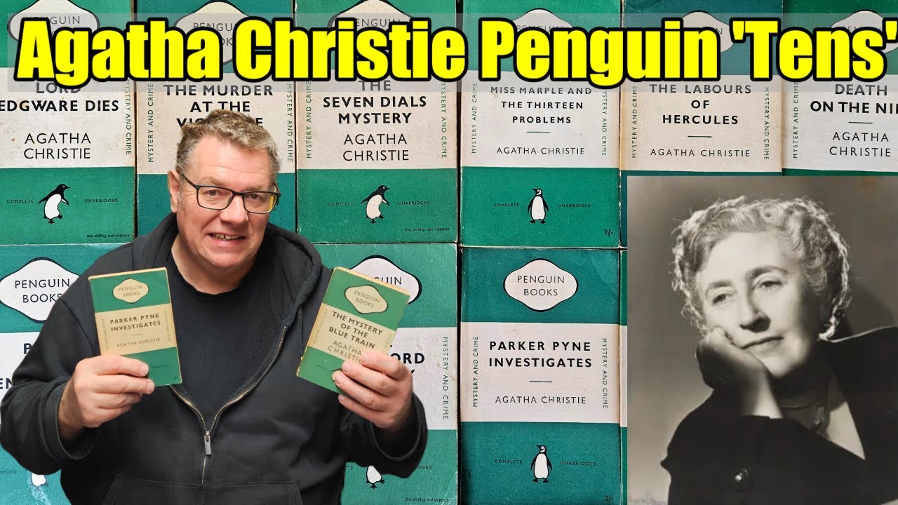Agatha Christie - Penguin Books - 'Tens' - One Million Books Published Simultaneously