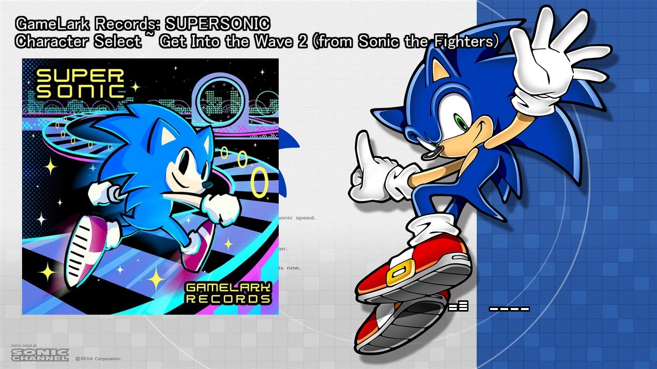 Character Select ~ Get Into the Wave 2 from Sonic the Fighters