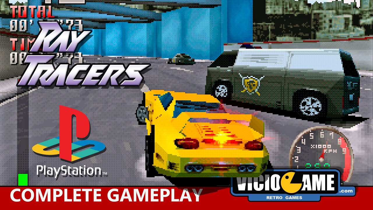 🎮 Ray Tracers (PlayStation) Complete Gameplay