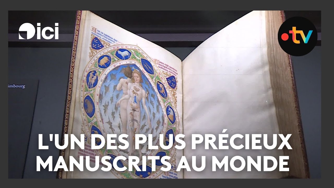 Les Très Riches Heures, l'un des plus précieux manuscrits au monde exposé à Chantilly