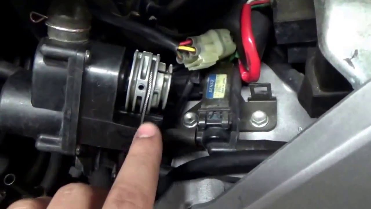 Honda CBR 929 954 OEM: как отрегулировать трос сервопривода выхлопной системы Butterfly