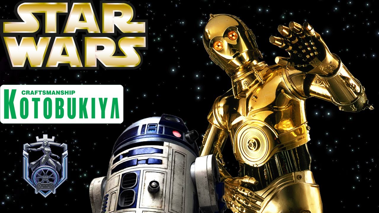 C3PO & R2-D2 -  Star Wars - Kotobukiya - ArtFX - 1/10
