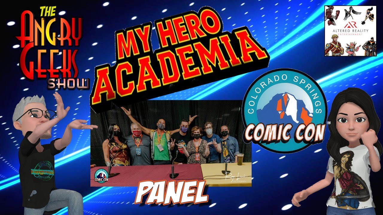 Hanging with the cast of My Hero Academia