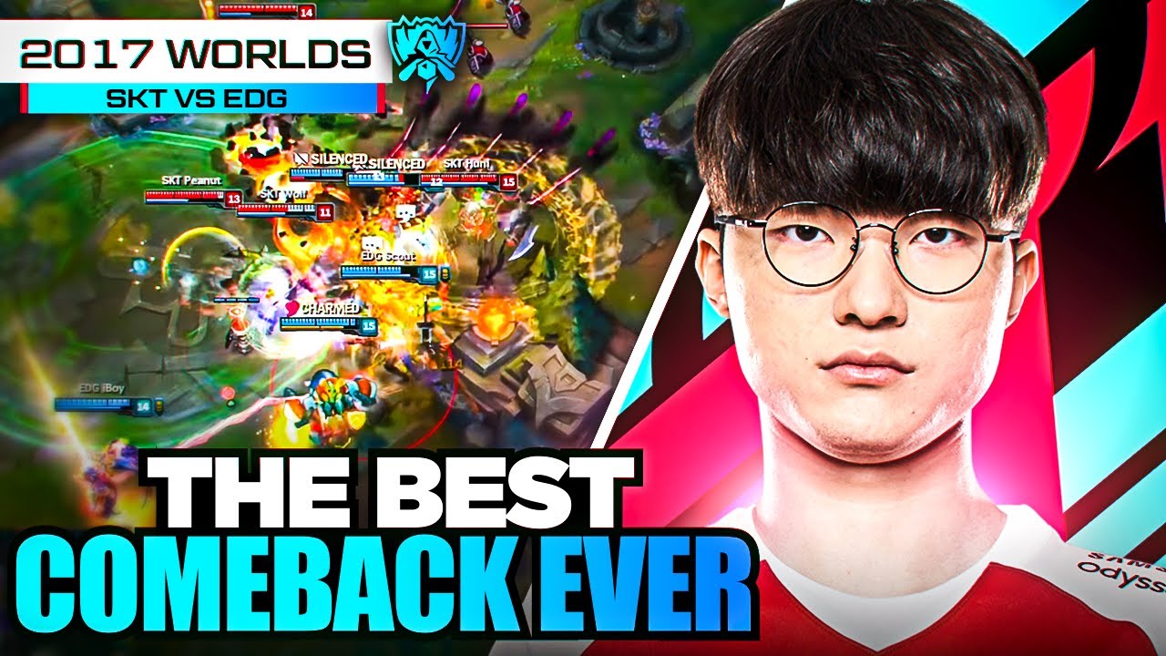 Lynx | GELMİŞ GEÇMİŞ EN İYİ GERİ DÖNÜŞ | SKT VS EDG WORLDS 2017 ANALİZ