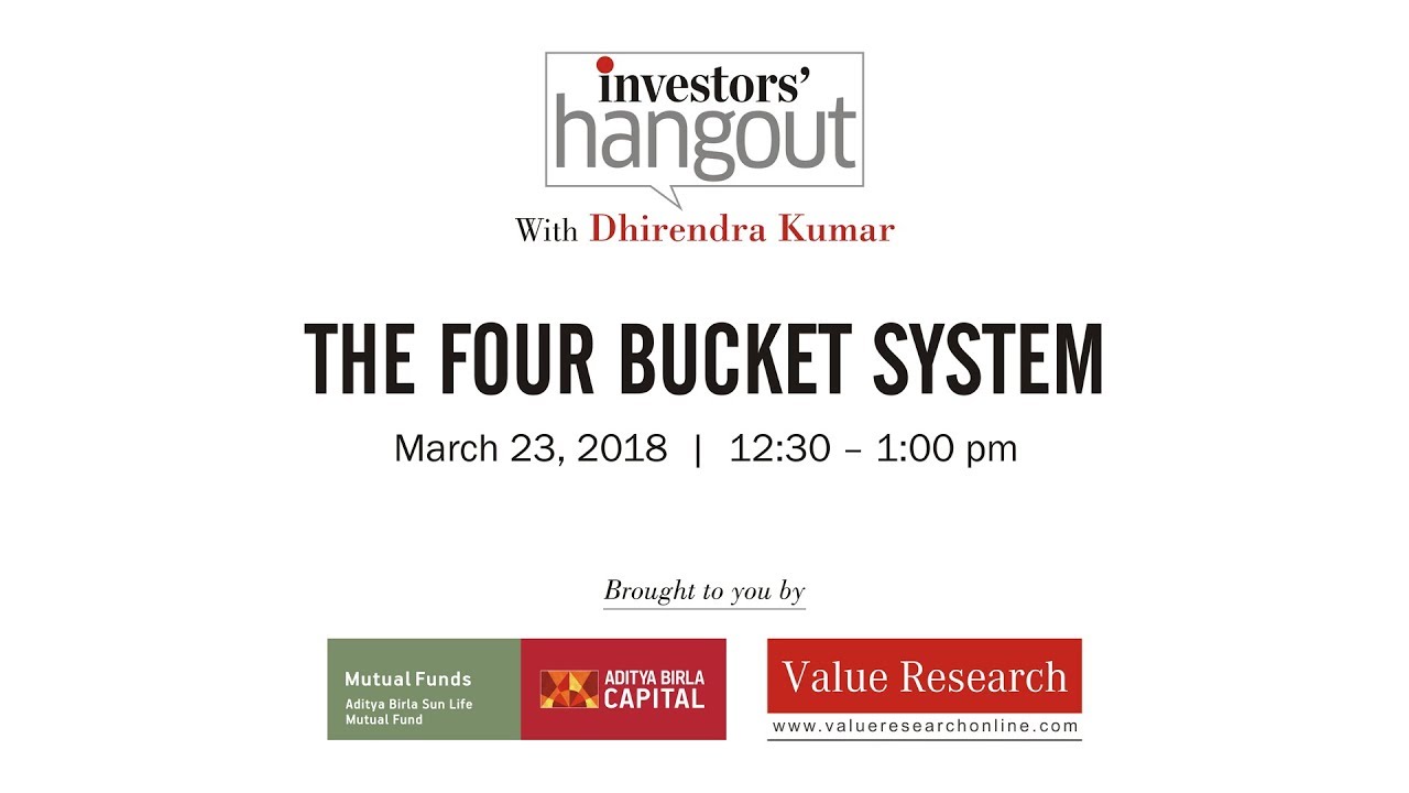 Episode 62: The four bucket system