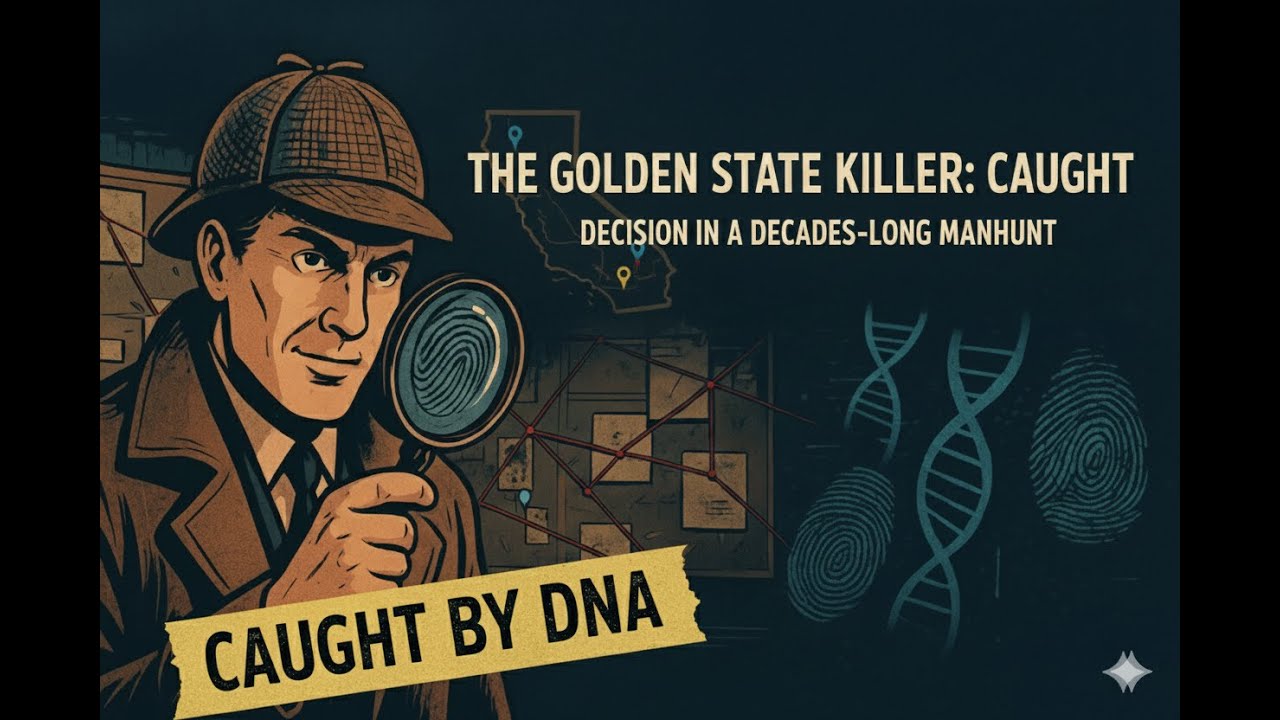 The DNA solution to The golden State Killer