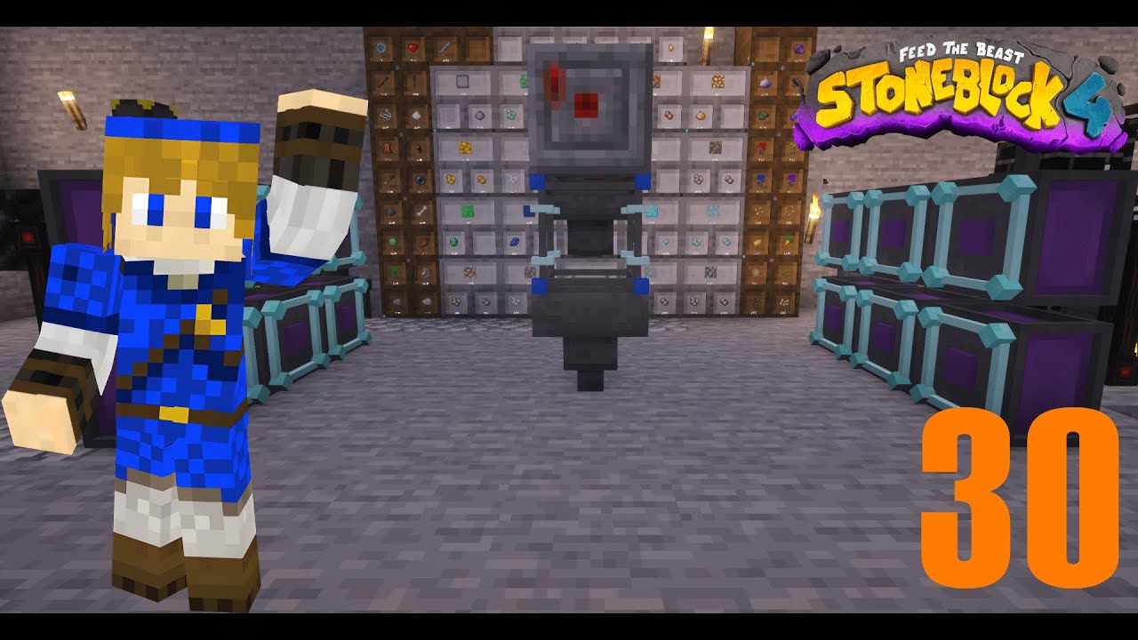 FTB Stoneblock 4 - #30 [FR] - Premiers pas vers 