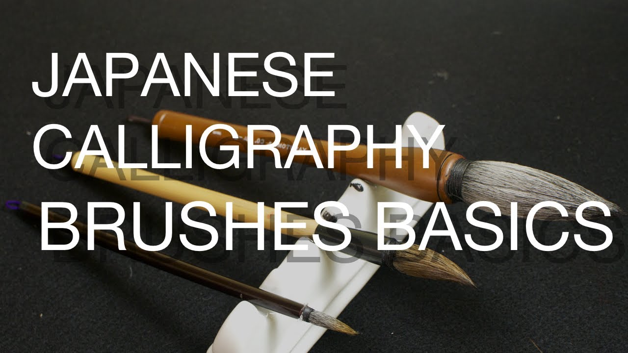 Understanding Brushes: Japanese Calligraphy Tutorials for Beginners