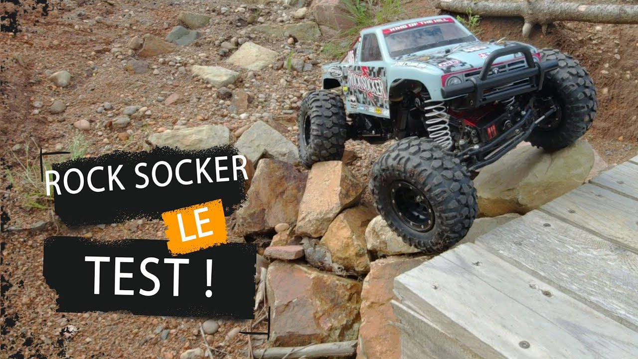 Tombola vidéo 3 : Test terrain de Crawler Tamiya Rock Socker