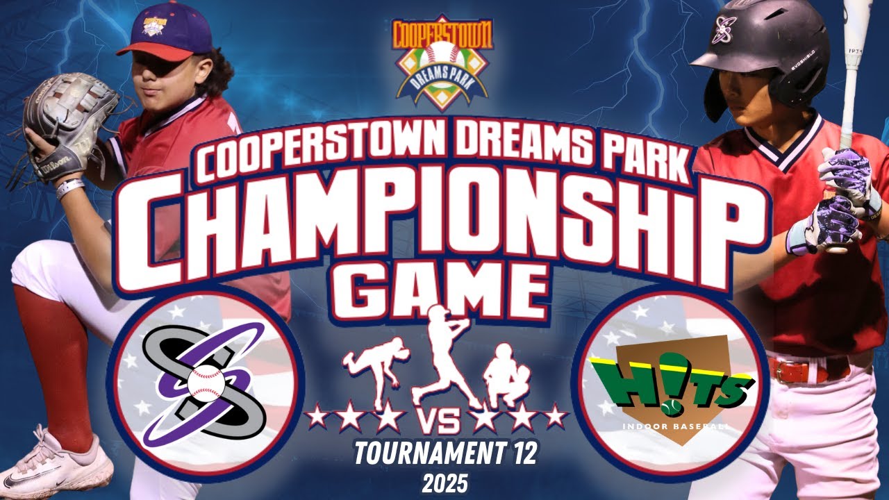 Cooperstown Dreams Park T12 Championship | Seattle Select vs Hits Indoor Baseball Elite | Full Game