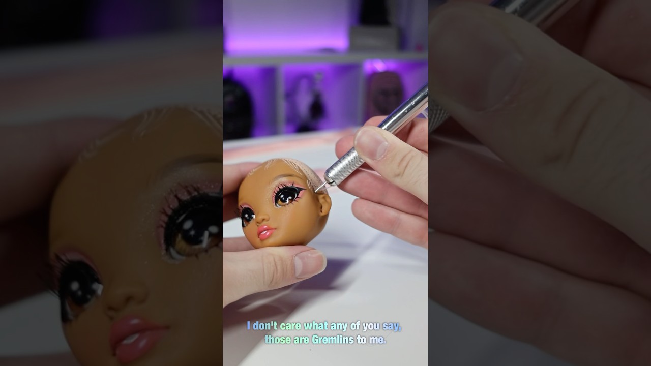 Rerooting a rainbow high doll #shorts