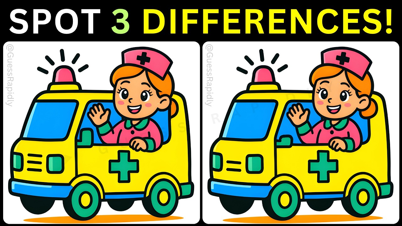 ✨Что-то не так, три вещи, точно💡【#527 Головоломка: найди 3 отличия】