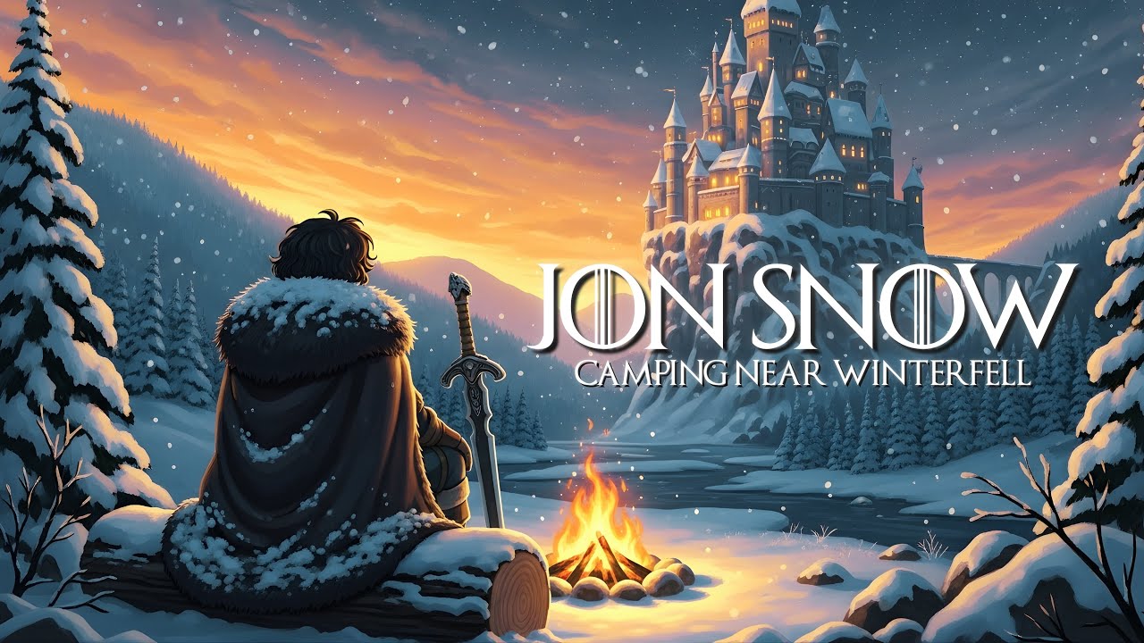 Medieval Music For Focus & Calm | Jon Snow Camping Near Winterfell