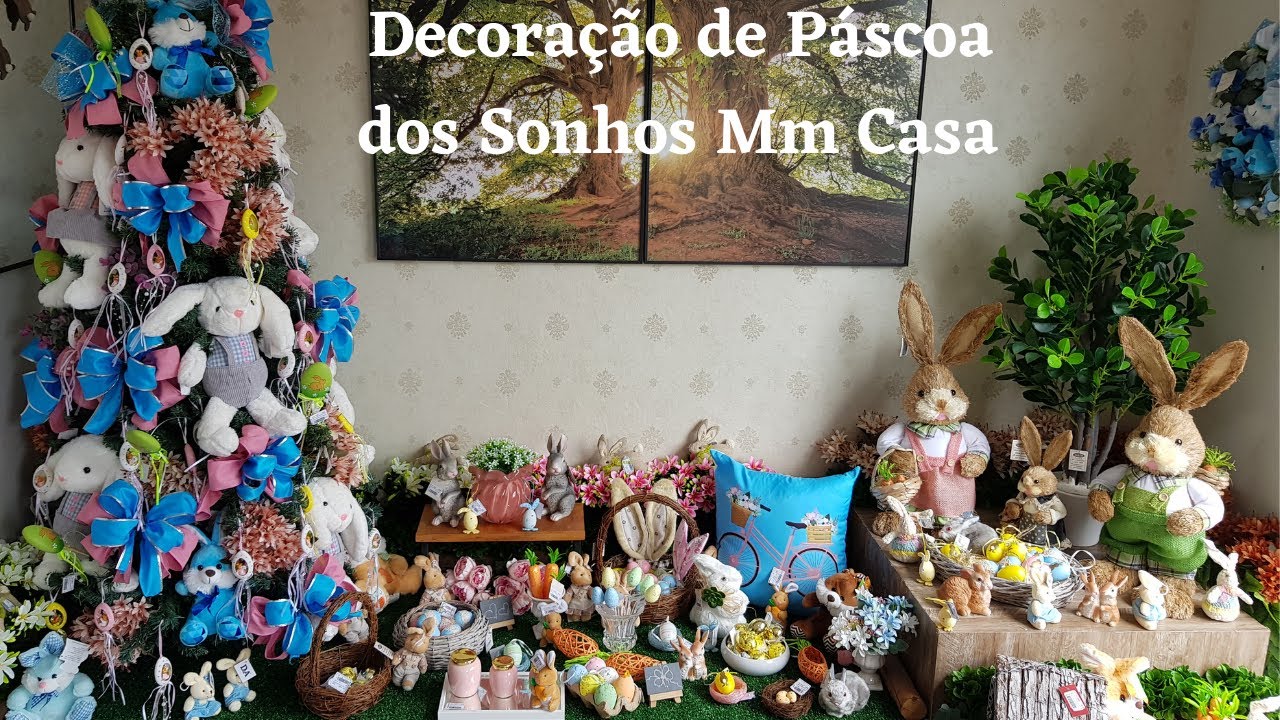 Decoração de Páscoa dos Sonhos/Mm Casa seu Lar/Tudo para embelezar seu lar/A Perua Chegoou!!