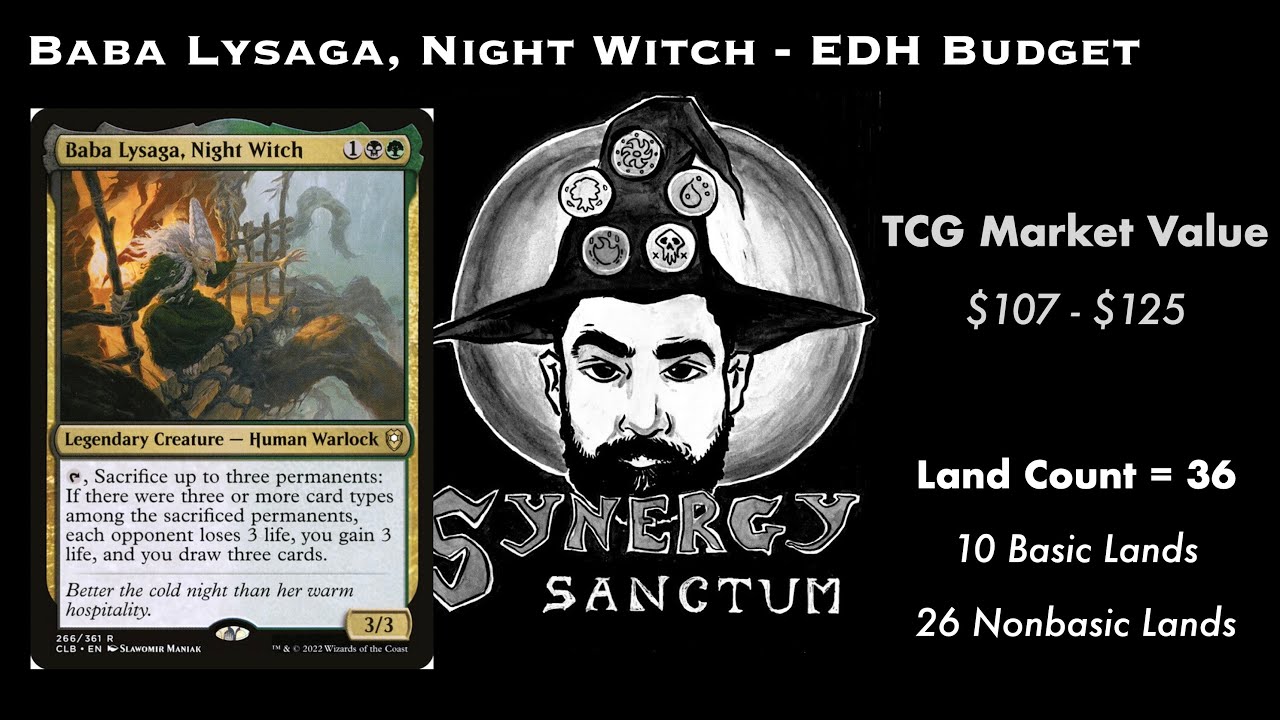 Баба Лысага, Ночная Ведьма - EDH Budget Deck Tech