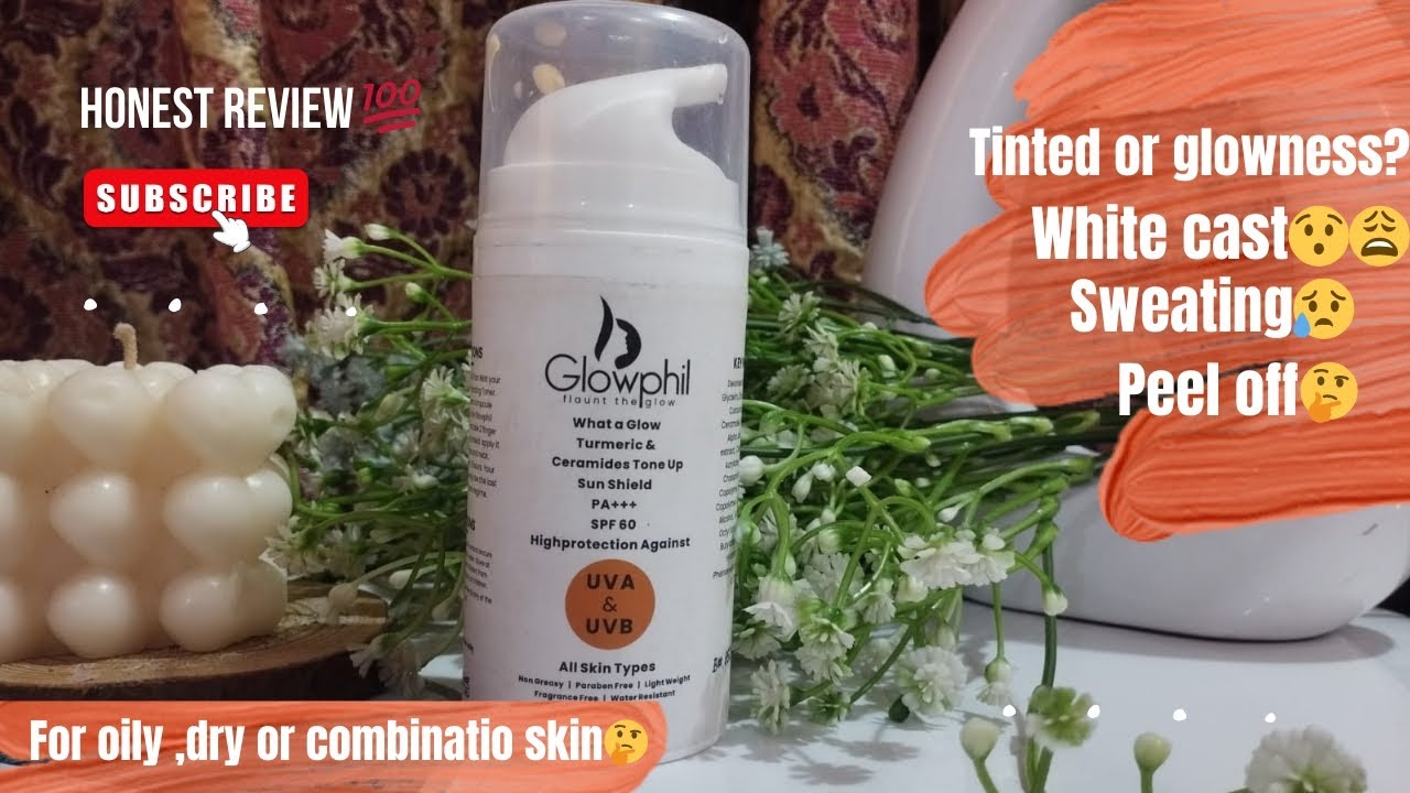 What a Glow Sunscreen honest review 💯/Glowphil /affordable 🤔/worth the hype😩😲