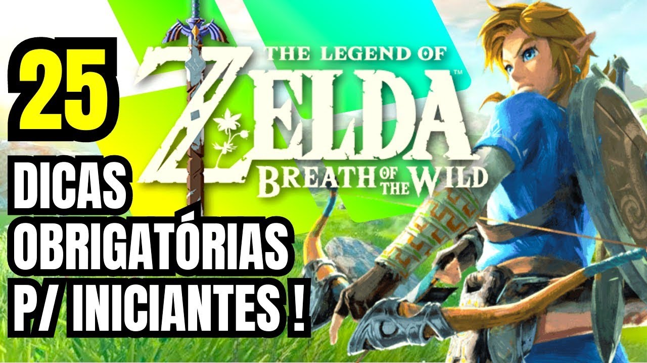 ZELDA BREATH OF THE WILD | DICAS PARA INICIANTES ZELDA BOTW