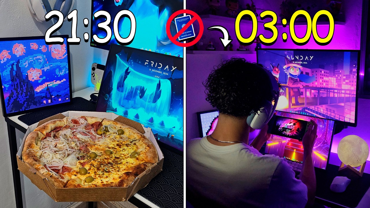 um dia na vida de um gamer DESEMPREGADO! (que foi demitido...)