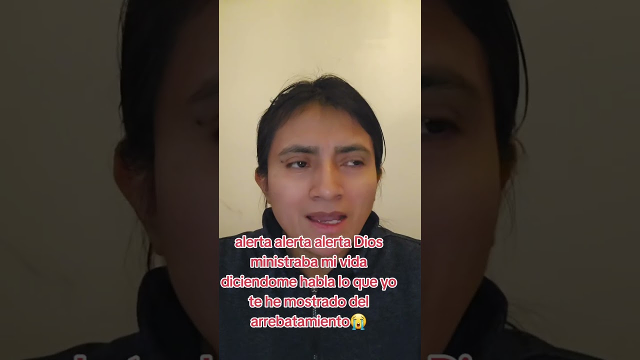 Dios me inquietaba para hablar de algunas experiencias que el me ha dado del arrebatamiento😭