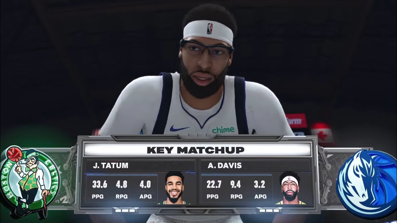 NBA 2k26 Franchise Boston Celtics 43-6 🆚 Dallas Mavericks 30-20 regular season game!