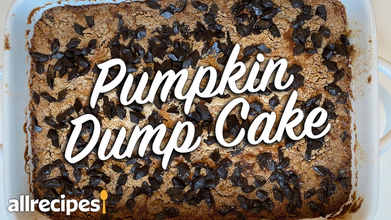 How to make the BEST Fall Pumpkin Dump Cake | Easy Fall Dump Cake Recipe | Allrecipes.com