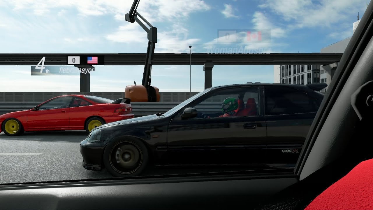 GT Sport:Honda Meet | Cruise + Pulls w/ ~300HP Civic, S2000, Integra & More