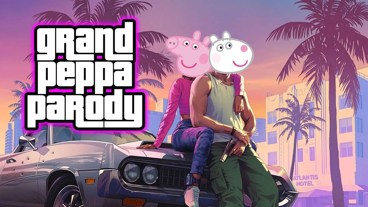 Grand Theft Auto VI Trailer but it's Peppa Pig