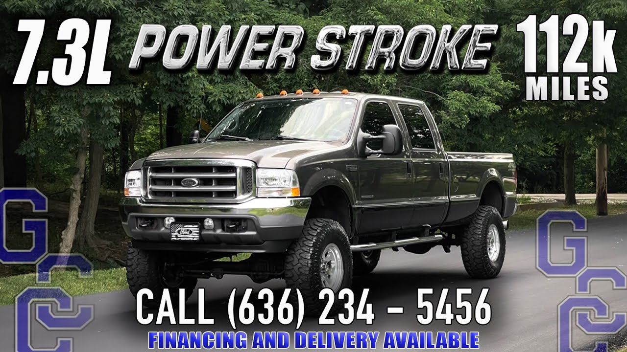 7.3 Powerstroke For Sale: 2002 Ford F-350 Lariat SRW 4x4 Diesel With Only 112k Original Miles