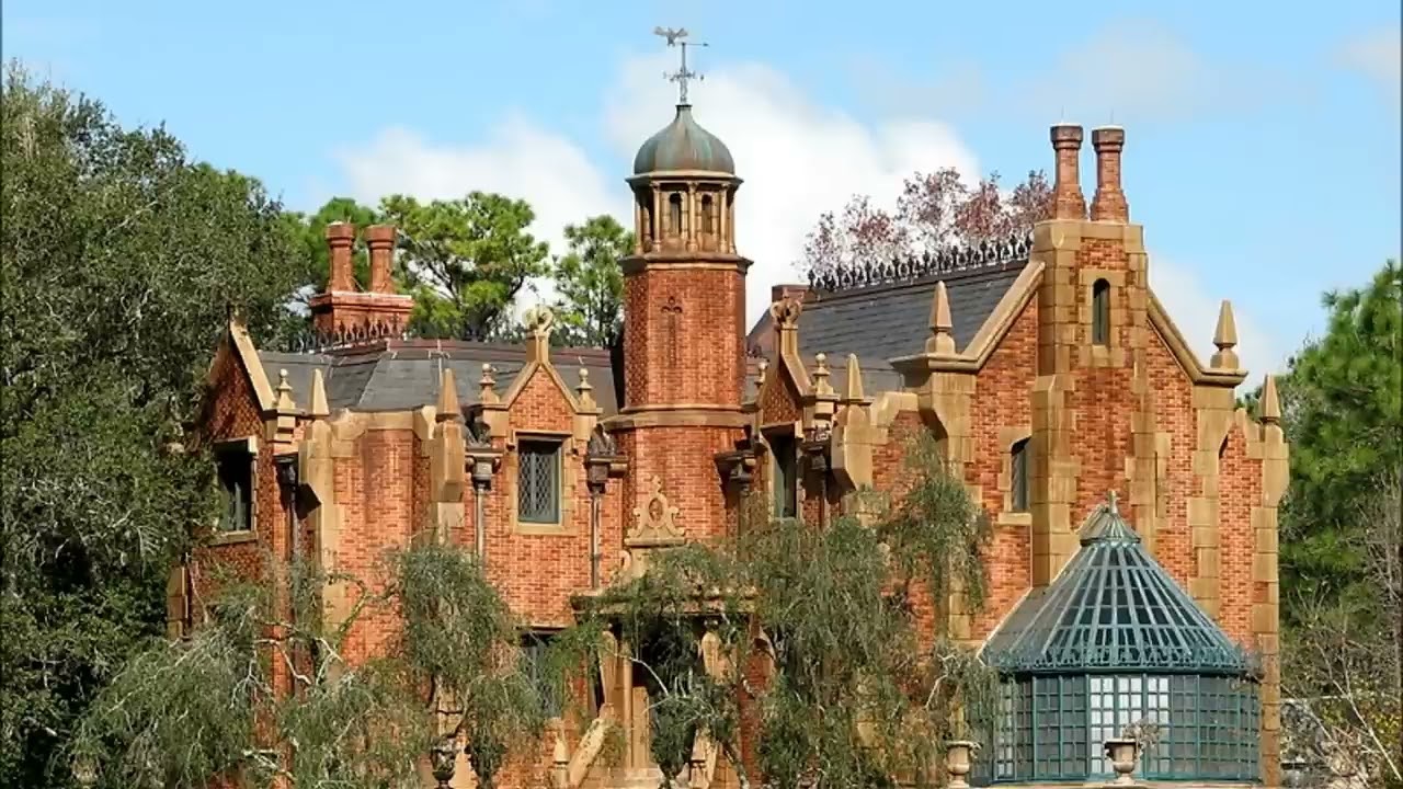 An Unused Introduction to The Haunted Mansion by the Ghost Host in Walt Disney World