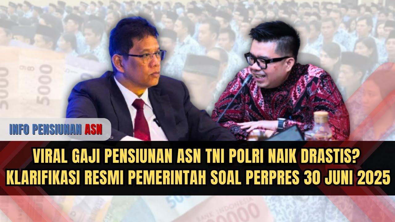 Viral Gaji Pensiunan ASN TNI Polri Naik Drastis? Klarifikasi Resmi Pemerintah soal Perpres