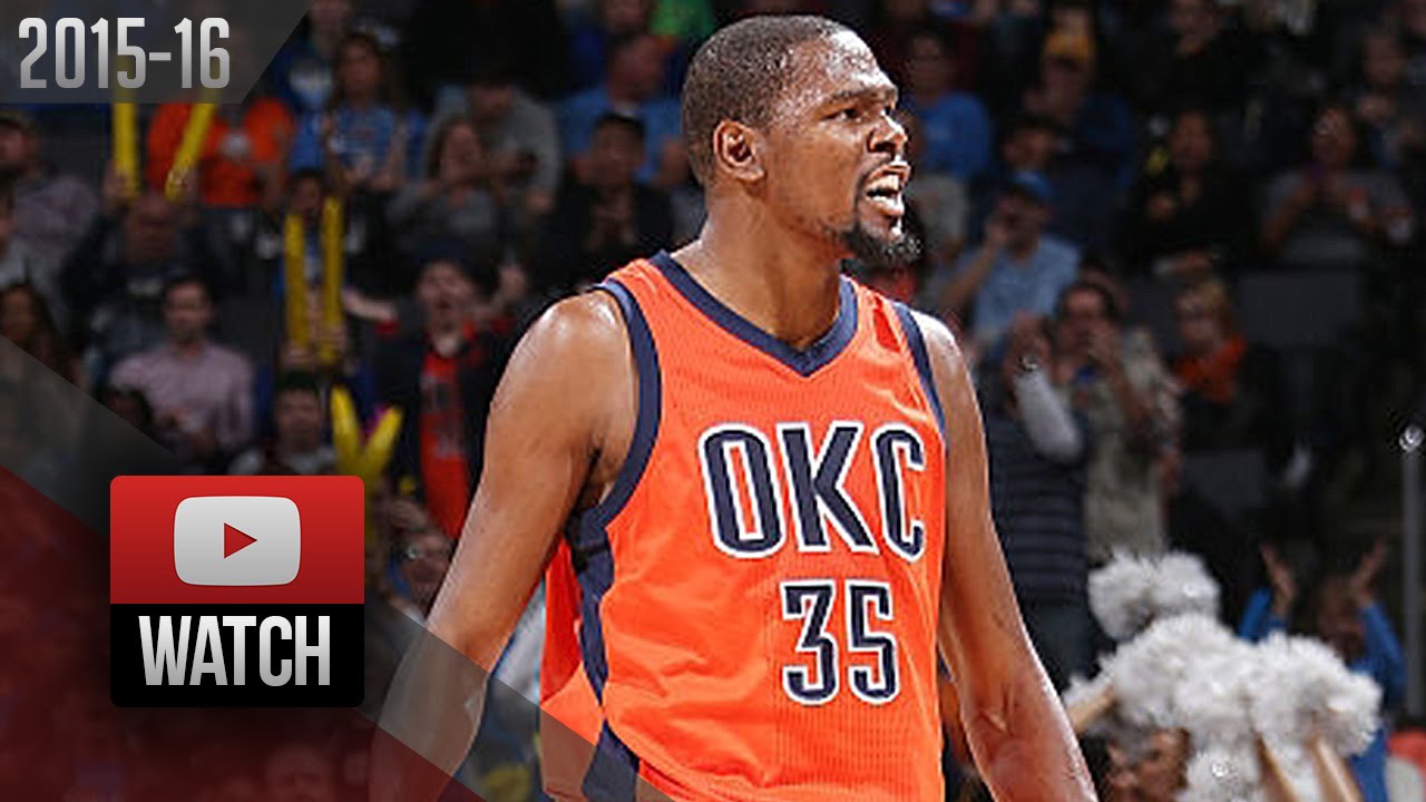 Kevin Durant Full Highlights vs Jazz (2015.12.13) - 31 Pts, 6 Ast, CLUTCH!