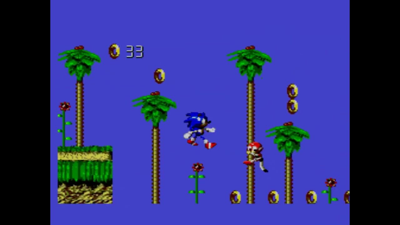 Sonic Blast  - Sega Master System Game Play (Brazil)
