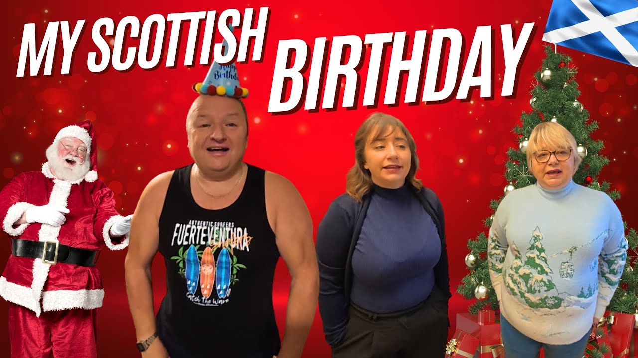 62nd Birthday Vlog | Hopeman Breakfast, Christmas Jumper Hunt, Surprise Cake