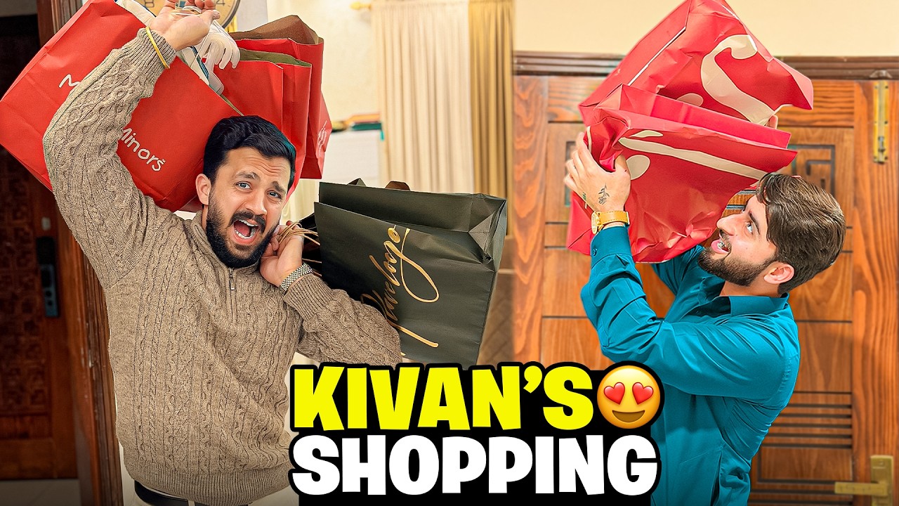 Kivan&rsquo;s First Eid shopping Done😍Gifted Myself Brand New Rolex😱