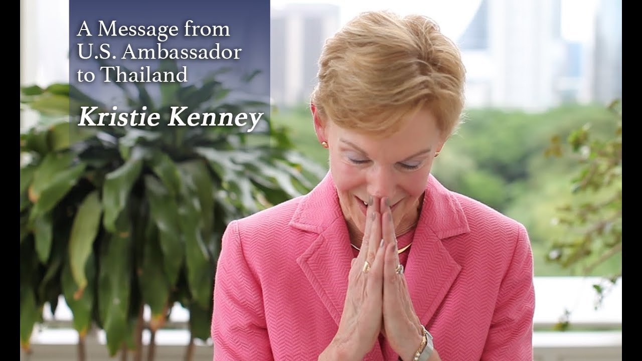 Ambassador Kristie Kenney announces her departure next month