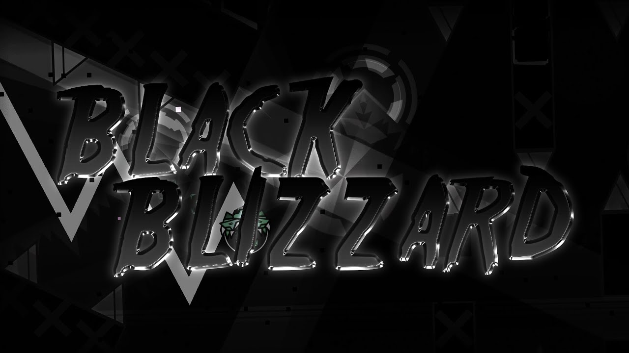 Black Blizzard (Extreme Demon) by KrmaL | Geometry Dash